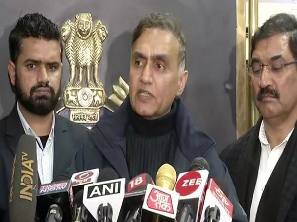 PS Kushwaha, DCP (Special Cell), Delhi while speaking to the reporters on Thursday (Photo/ANI)