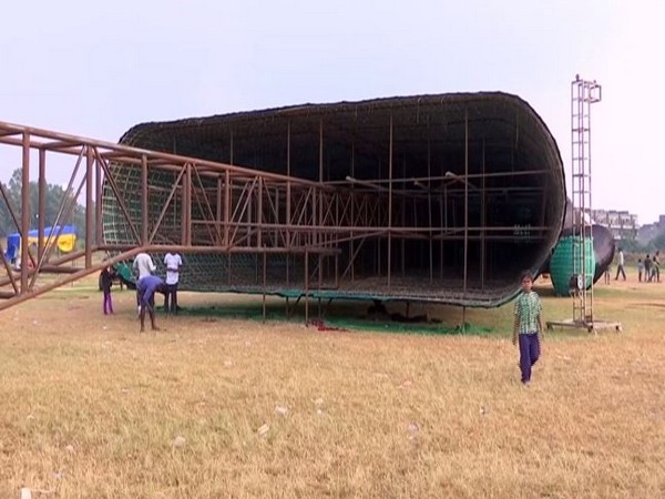Ravana effigy measuring 221 feet (Photo/ANI)