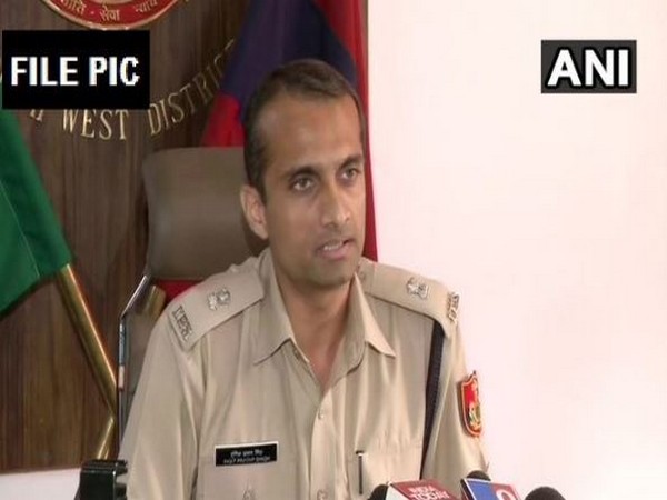 Southwest Additional DCP Ingit Pratap Singh while speaking to the reporters on Wednesday (Photo/ANI)