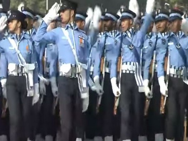 IAF has adjudged best marching contingent among 3 services at R-Day parade. 