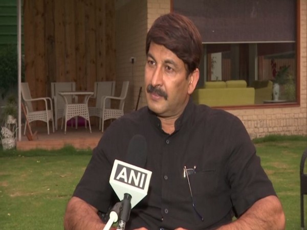 BJP MP Manoj Tiwari speaking to ANI