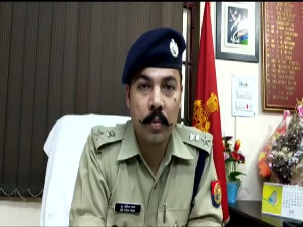 Amroha SP Vipin Tada. Photo/ANI