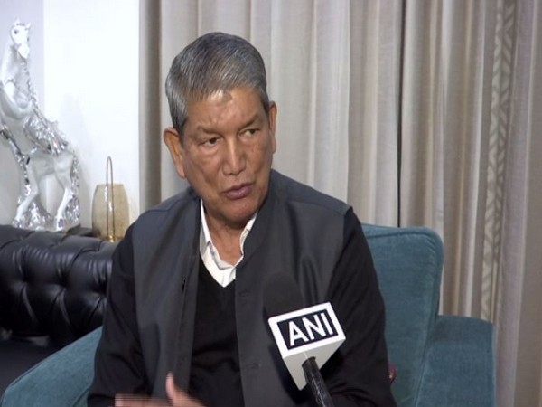 Congress leader Harish Rawat speaking to ANI on Saturday (Photo/ANI)