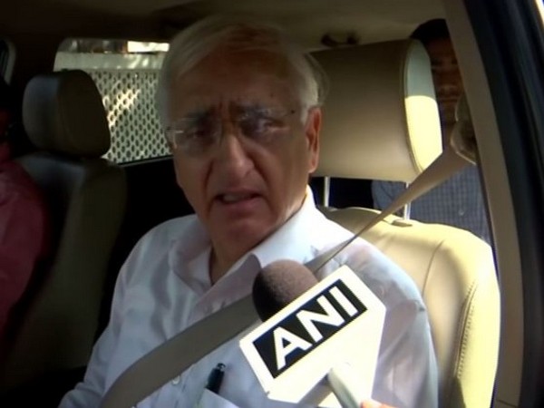 Salman Khurshid speaking to ANI on Monday. Photo/ANI