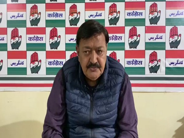 Congress leader Ajit Sharma (Photo/ANI)