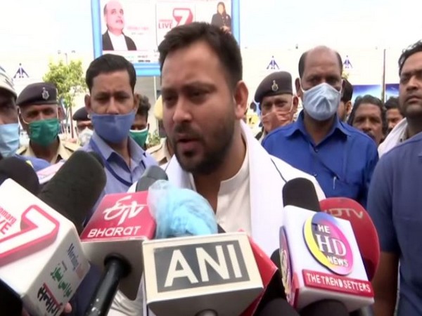 Rashtriya Janta Dal leader Tejaswi Yadav (Photo/ANI)