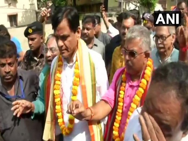 BJP's state president, Dilip Ghosh and Minister of State for Home Affairs, Nityanand Rai participated in the party's 