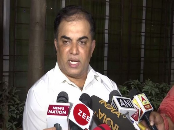 Counsel of the survivor, Nitin Satpute, speaking to media persons on Thursday. Photo/ANI