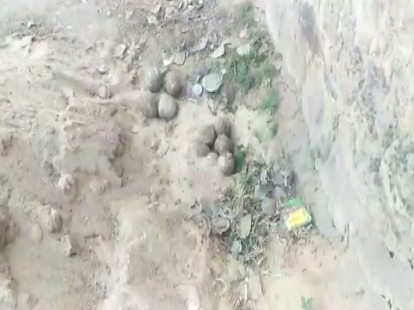 Low-intensity explosive devices were recovered by the local police on Wednesday. Photo/ANI