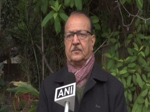 BSP leader and National Spokesperson Sudhindra Bhadoria while speaking to ANI in New Delhi on Tuesday (Photo/ANI)