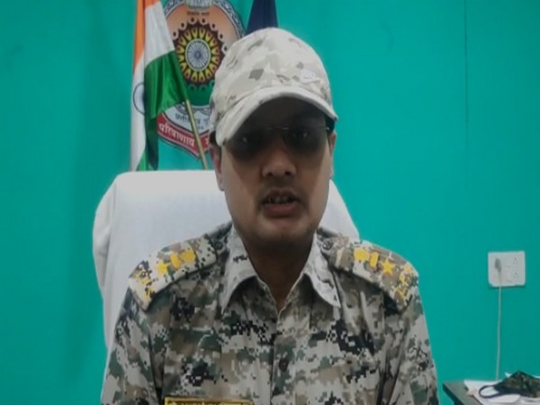 Superintendent of Police, Dantewada Abhishek Pallav speaking to ANI