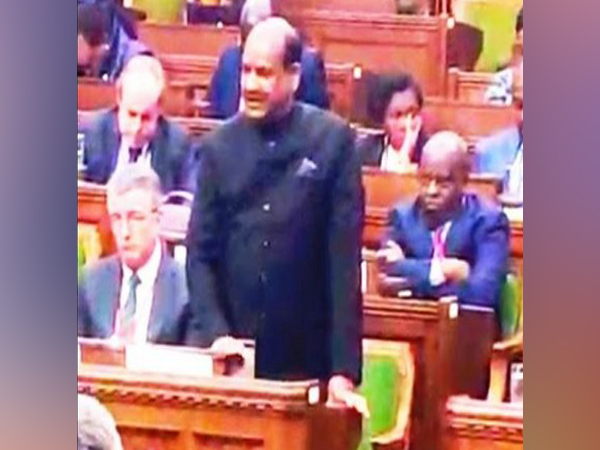Lok Sabha Speaker Om Birla addressing the Speakers and Presiding Officers of Parliaments of Commonwealth countries in Ottawa