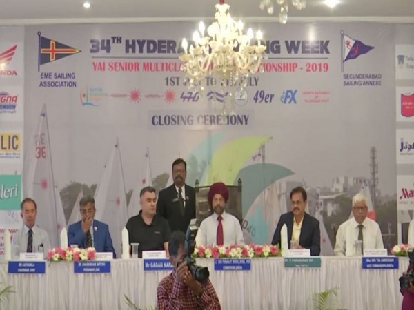 Hyderabad sailing week. Photo/ANI
