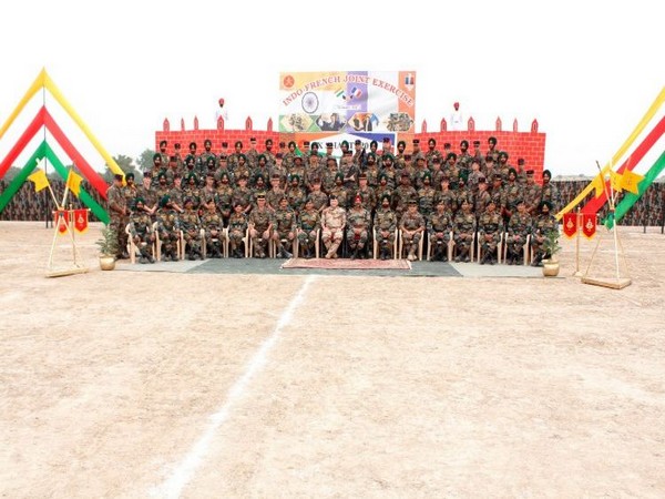 The opening ceremony of Shakti 2019 was held today in Bikaner. Photo/ANI