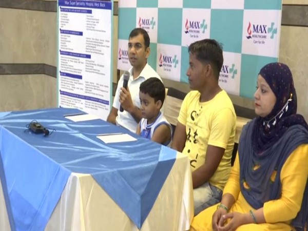 A team of doctors led by Dr Sharat Verma at Max Hospital, Saket, arranged around Rs 11 lakh for seven-year-old, Ali's liver transplant surgery (Photo/ANI)