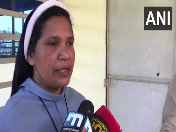 Sister Lucy Kalappura while speaking to reporters on Saturday (Photo/ANI)