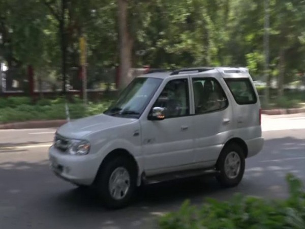 Union Home Minister Amit Shah arrives at BJP national president J P Nadda's residence on Thursday. (Photo/ANI) 