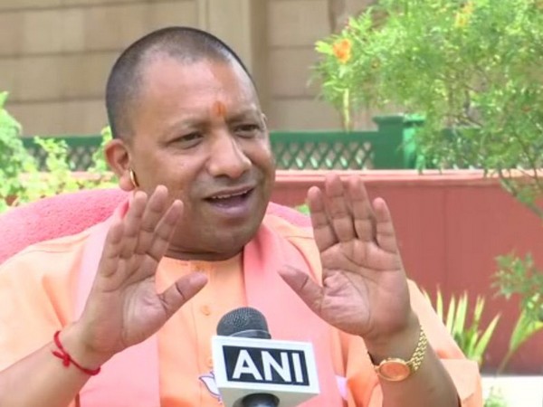 Uttar Pradesh Chief Minister Yogi Adityanath during an interview with ANI in Lucknow on Friday. Photo/ANI
