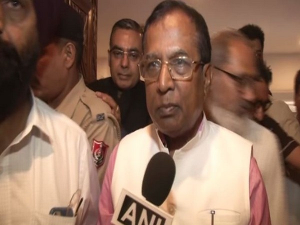 Union Minister Som Parkash talking to ANI on Sunday. Photo/ANI  