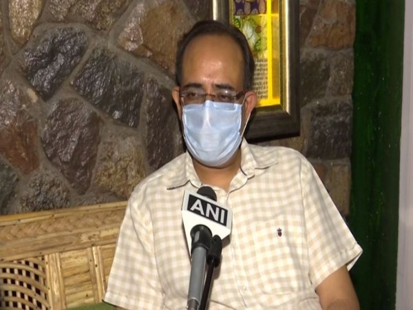 Jammu and Kashmir Principal Secretary Rohit Kansal speaking to ANI on Thursday (Photo/ANI)