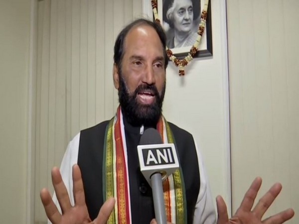 TPCC President Uttam Kumar Reddy while speaking to ANI on Thursday