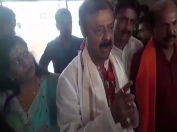 BJP candidate from KR Pet, Narayana Gowda