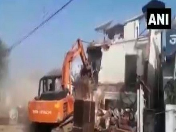 Visuals from the demolition. (Photo/ANI)