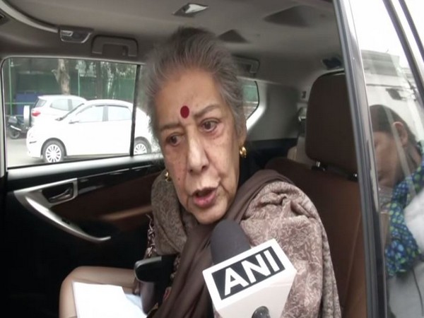 Congress leader Ambika Soni speaking to ANI on Thursday in Delhi. Photo/ANI