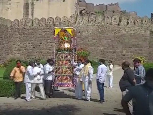 Bonalu festival celebrations will start in a simple way amid pandemic (Photo/ANI)