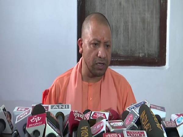 Uttar Pradesh Chief Minister Yogi Adityanath speaking to reporters on Monday in Gorakhpur. Photo/ANI