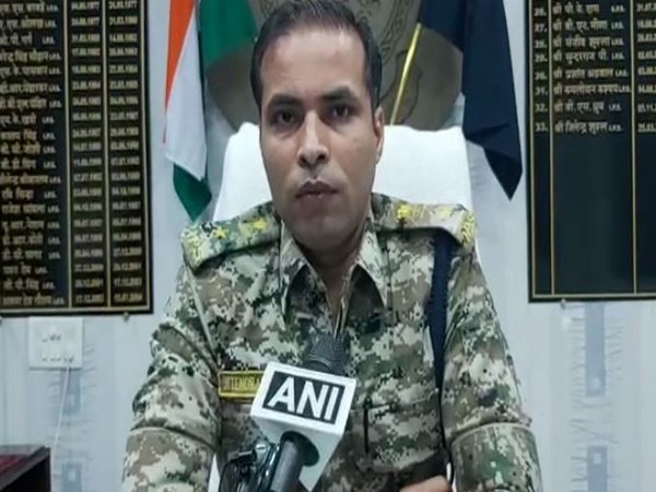 Jitendra Shukla Superintendent of Police. (Photo/ANI)