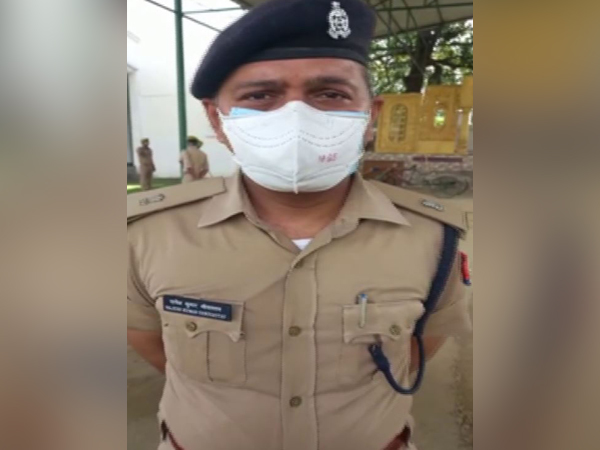 Rajesh Kumar Srivastava, ADCP, Lucknow (Photo/ANI)