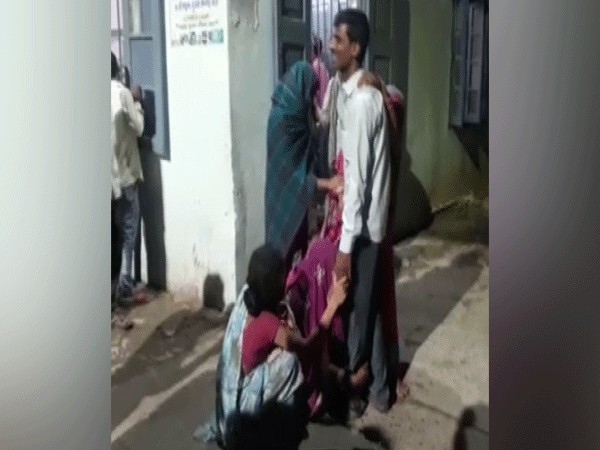 Family members of the student mourn his death. (Photo/ANI)