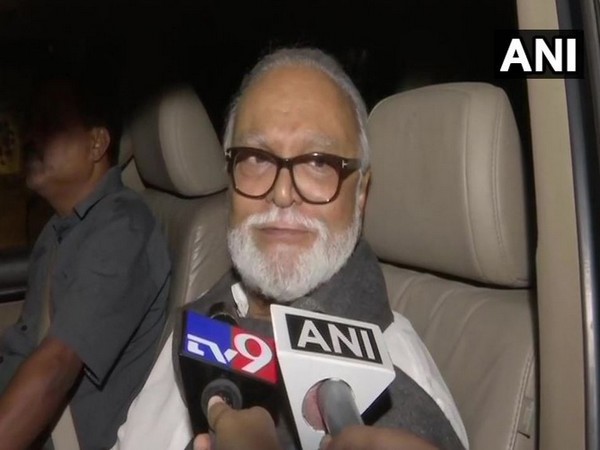 NCP leader Chhagan Bhujbal speaking to media in Mumbai on Monday (Photo/ANI)