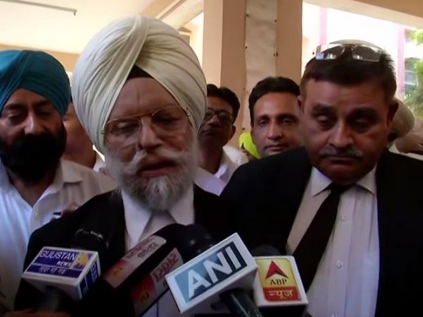 Special Public Prosecutor Santokh Singh Basra speaking to media person in Pathankot on Monday. Photo/ANI