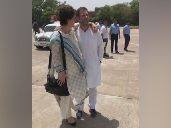 A still from a video that Rahul shared on his facebook page