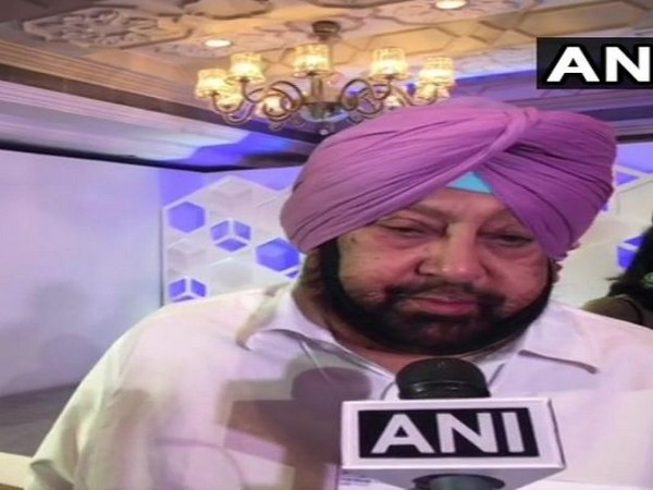 Punjab Chief Minister Captain Amarinder Singh speaking to ANI on Thursday in New Delhi. Photo/ANI