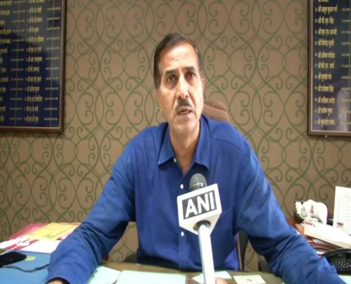 Jagroop Singh Yadav, District Collector, Jaipur while speaking to ANI on Monday (Photo/ANI)