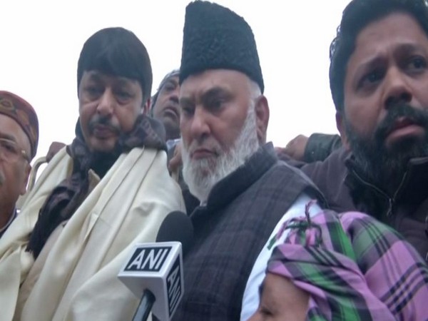 Mohammad Ishraq Khan, AAP MLA, Seelampur, while speaking to ANI on Tuesday. Photo/ANI