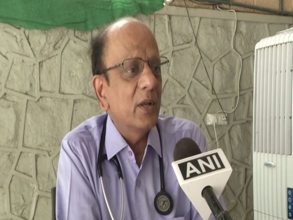 Former IMA president Dr KK Agarwal speaking to ANI in New Delhi on Friday.       Photo/ANI