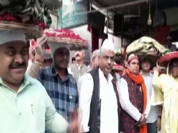Some Congress MLAs of Maharashtra visited Ajmer Sharif dargah on Monday. Photo/ANI