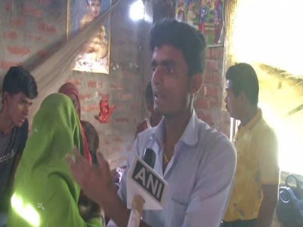 Lagan Kishore' son speaking to ANI on Saturday