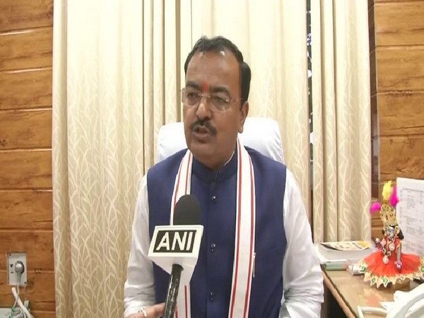 Deputy Chief Minister of Uttar Pradesh, Keshav Prasad Maurya speaking to ANI on Wednesday. Photo/ANI