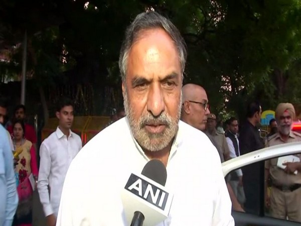 Congress leader Anand Sharma while speaking to ANI (Photo/ANI)