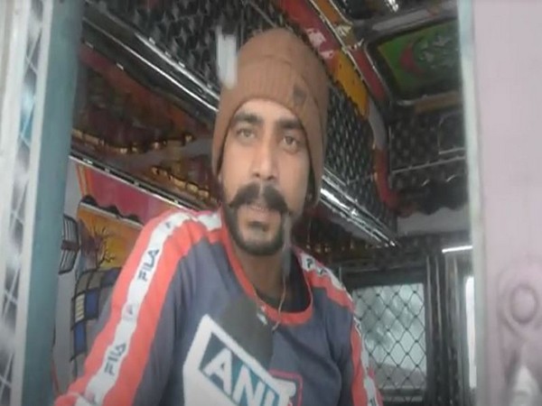 Visuals from the national highway (Photo/ANI)