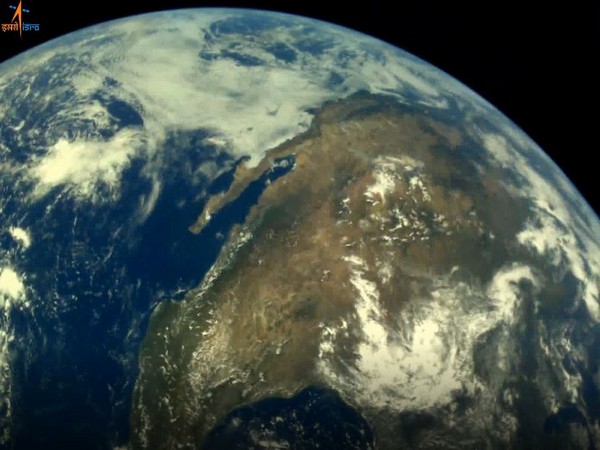A screenshot from the video released by the ISRO. 