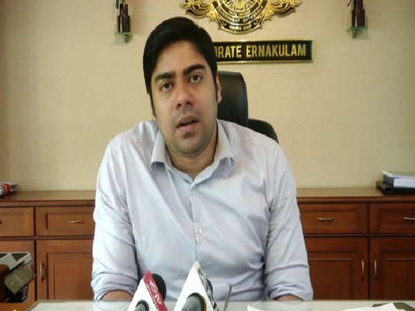 S Suhas Deputy Commissioner (DC), Ernakulam District, Kochi, while speaking ANI on Monday. (Photo/ANI)