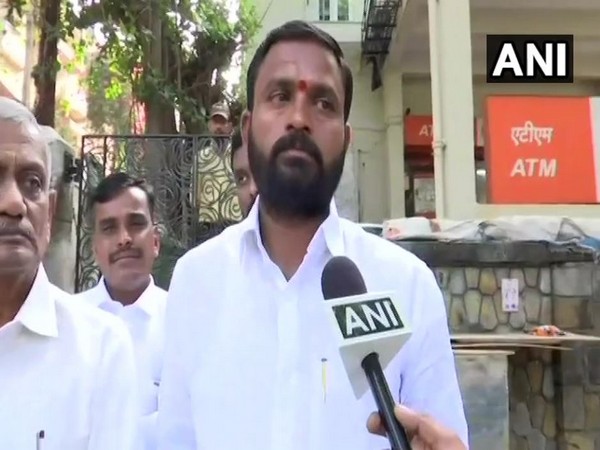 Sandeep, Nationalist Congress Party (NCP) worker from Pandharpur, while speaking to ANI on Thursday (Photo/ANI)