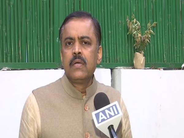 BJP leader GVL Narasimha Rao while speaking to ANI on Saturday (Photo/ANI)