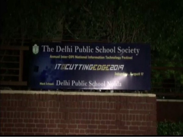 Woman found dead in DPS  Noida school on Thursday. [Photo/ANI]